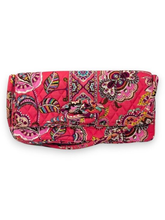 Vera Bradley Handbags - Vera Bradley Love Knot Pink Floral Paisley Tote Shoulder Bag Clutch